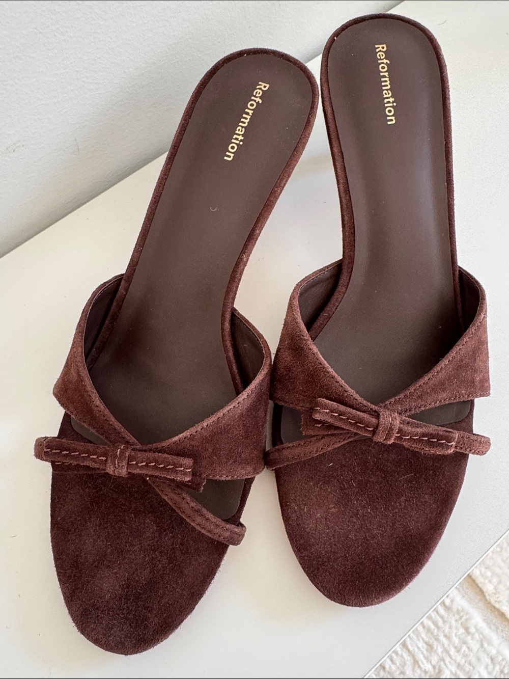 Reformation Stacy Heeled Sandal 8.5 $248